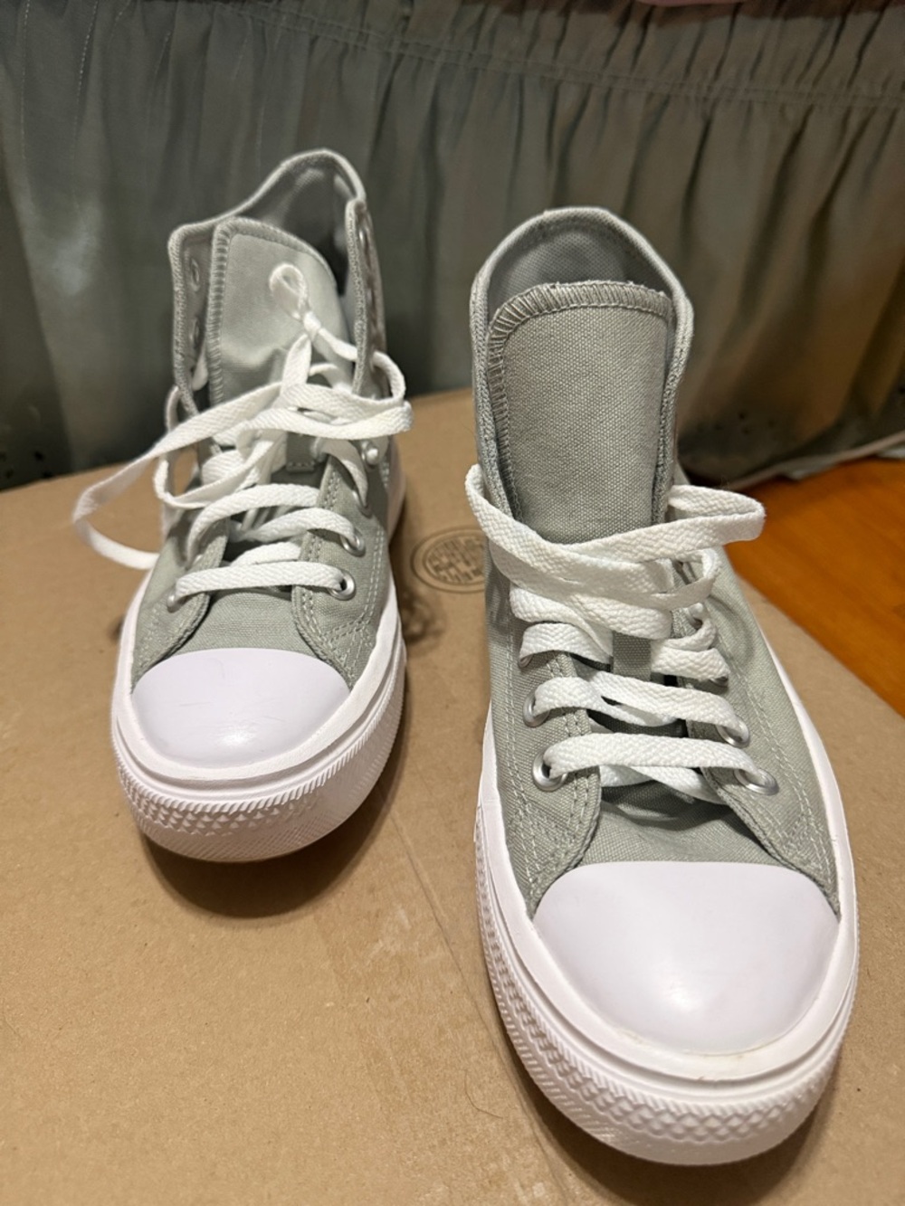 Converse Chuck Taylor All Star Move Platform in Gray - Picture 3 of 6